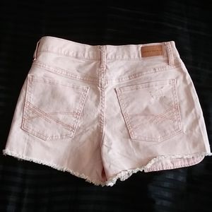 Aeropostale high-waisted pastel pink shorty